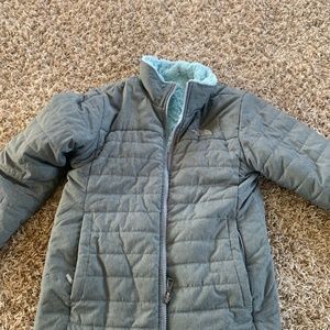 North Face girls reversible jacket